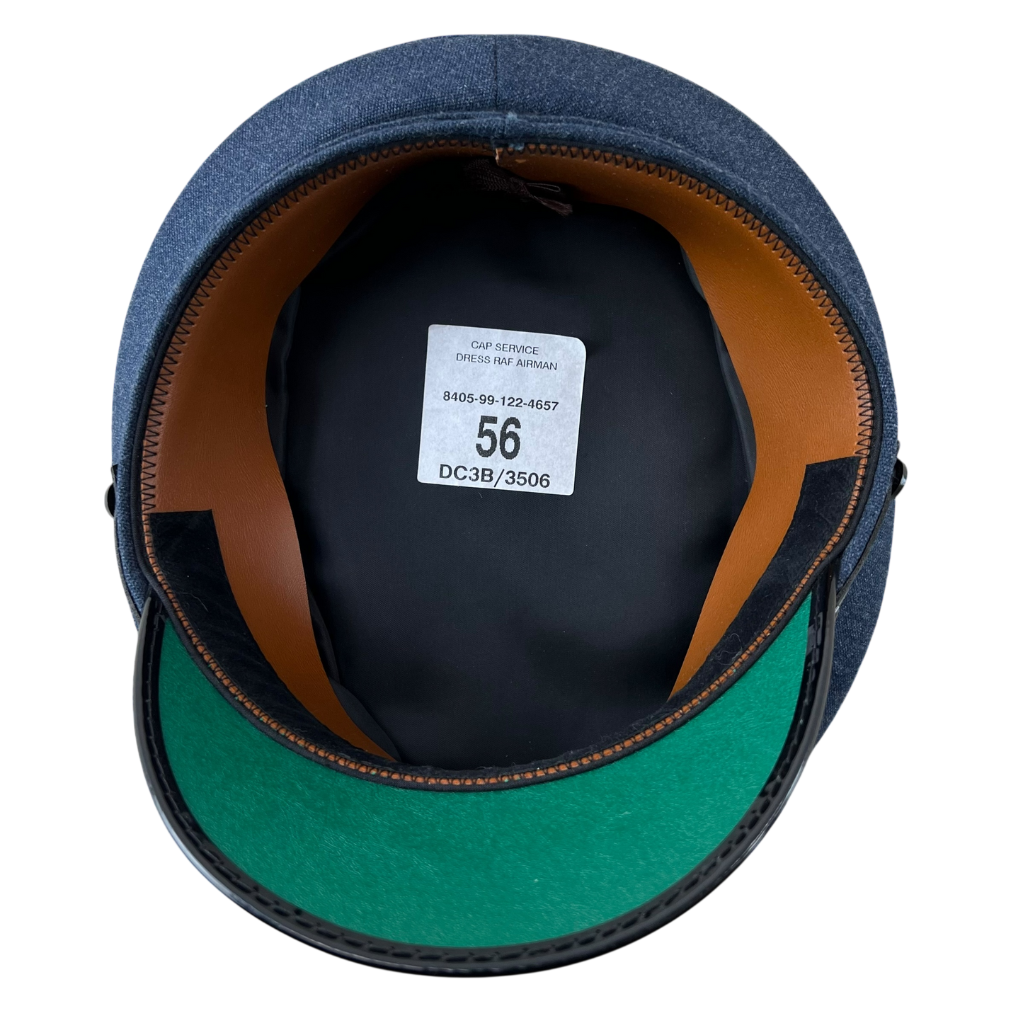 British RAF Peaked Dress Cap - Small 56cm