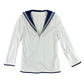 British Royal Navy Class II White Jumper Sailor's Top - Large 182/104