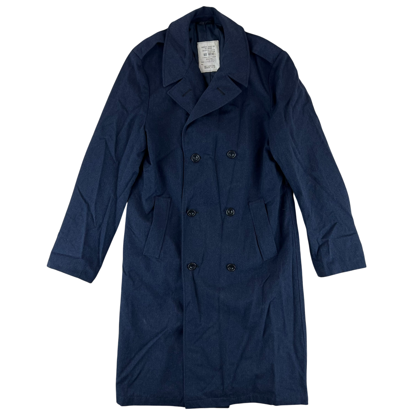 British Royal Air Force Raincoat Trench Coat - Medium 182/92