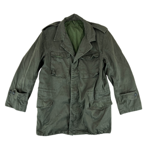 Greek Army M65 Olive Green Jacket - Large