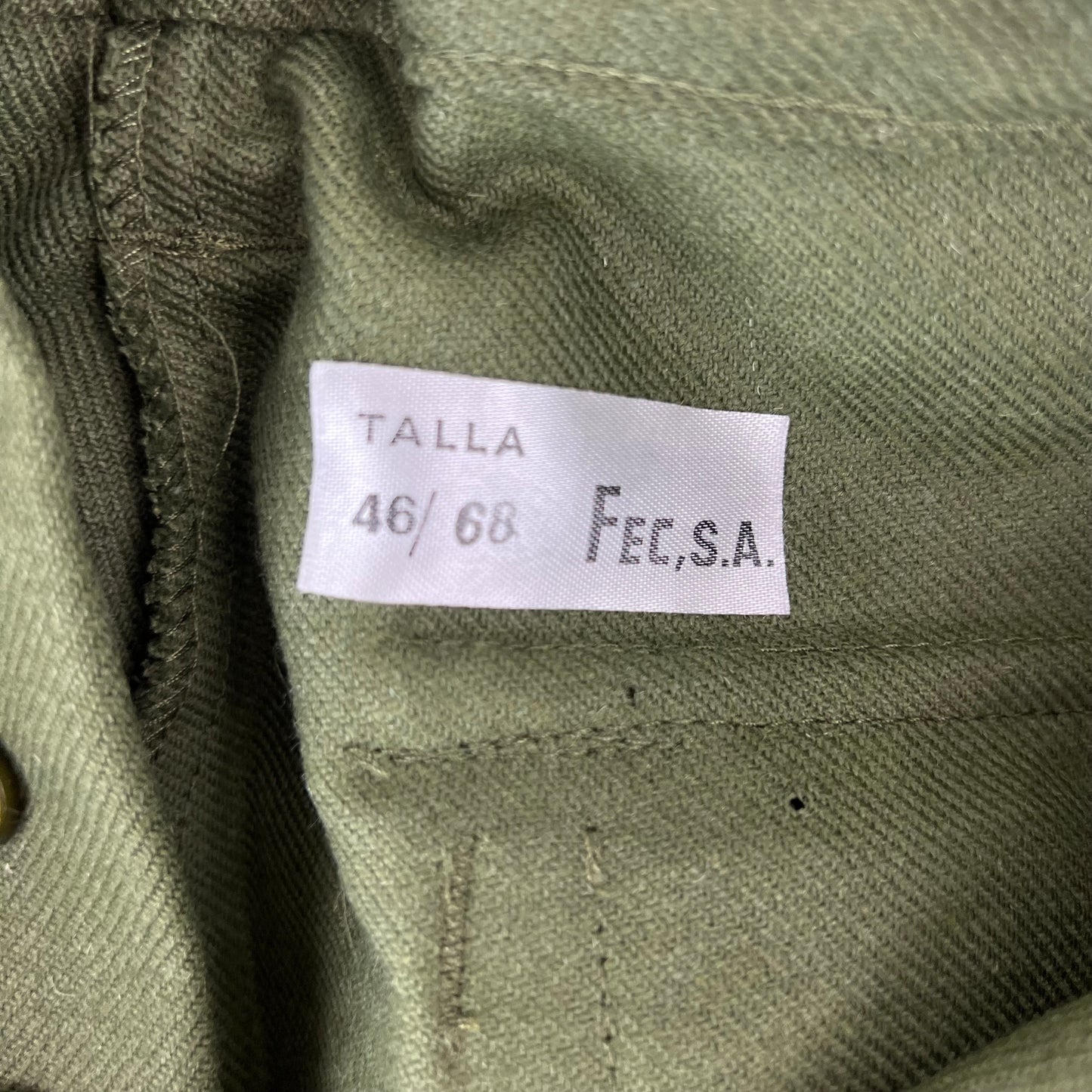 Spanish Army 80s Womens Winter Wool Blend Field Trousers - W28 L30