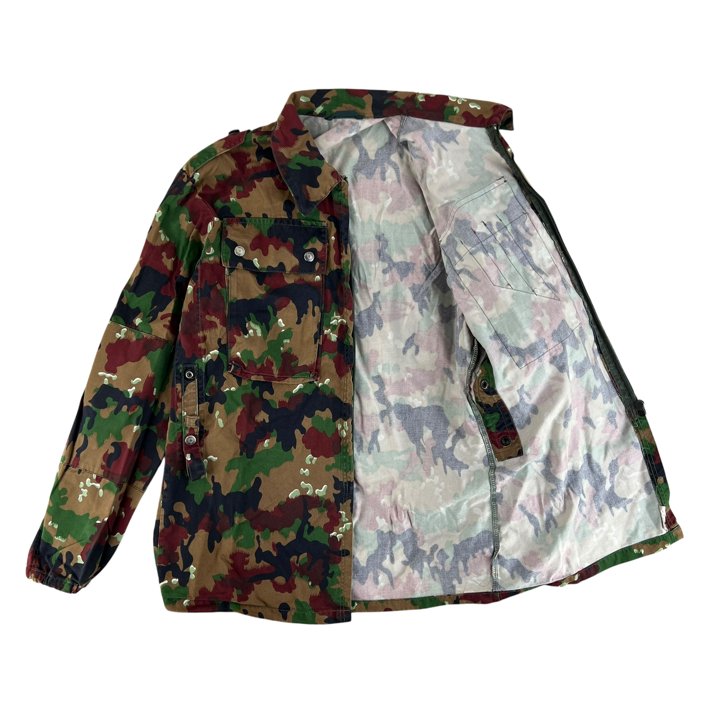 Swiss Army TAZ83 Alpenflage Camouflage Field Shirt - Medium