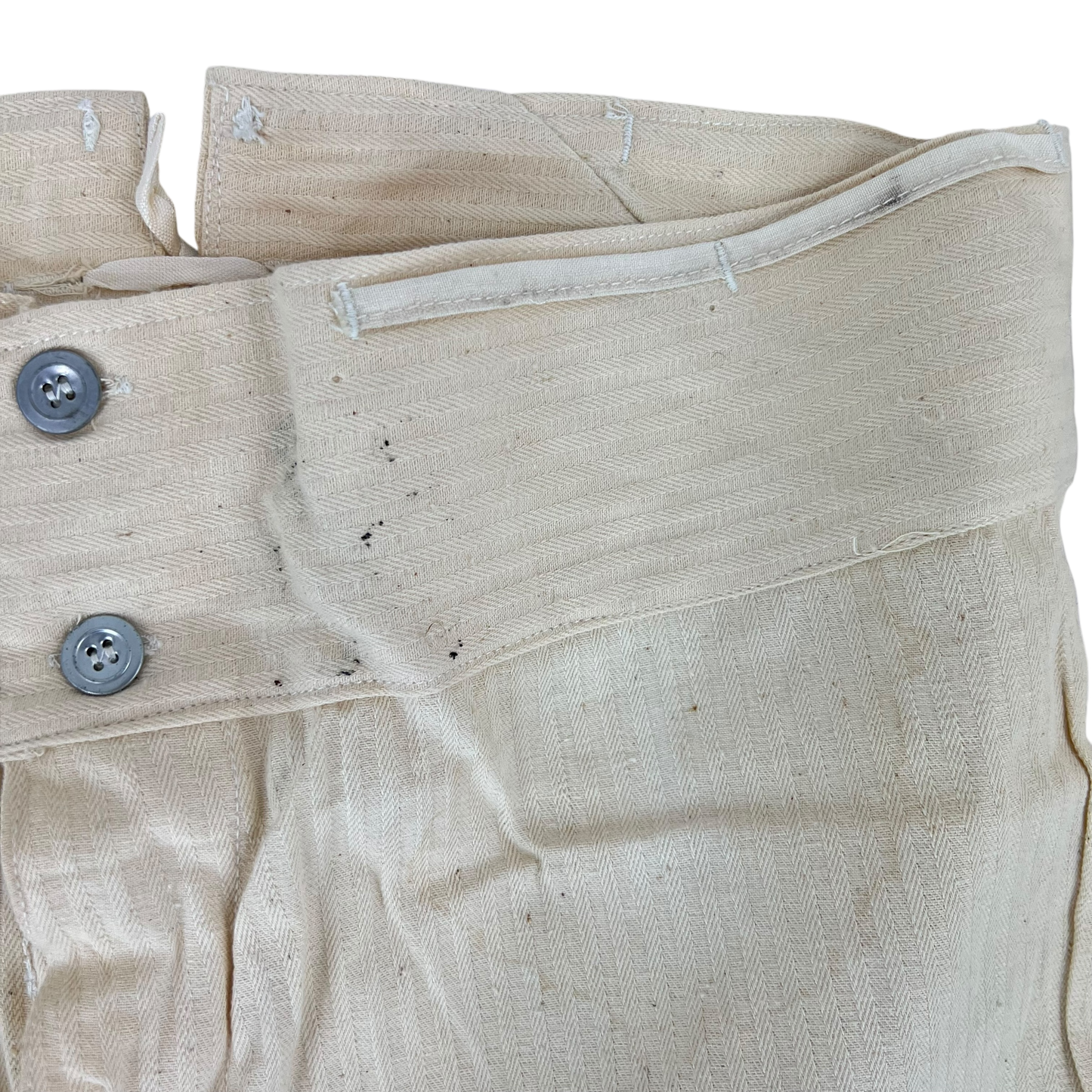 Finnish Army WW2 Medical Pyjama Bottoms - W33 L29.5