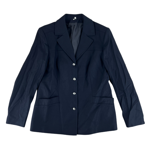 British Police Women's Black Dress Jacket - Large