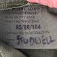 British Army Olive Green Fatigue Work Trousers - W35 L33