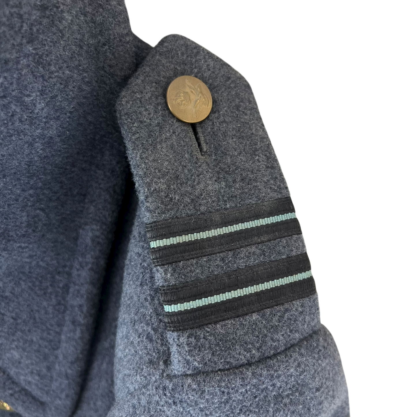 British RAF 50's "Crombie" Wool Greatcoat - Large