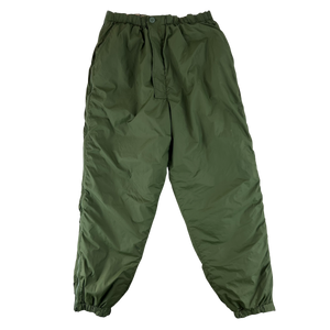 British Army Reversible Thermal Olive Green / Tan Quilted Trousers - Medium