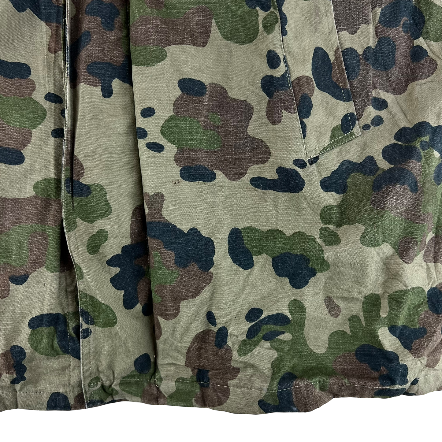 Romanian Army M1994 Fleck Camouflage Parka w/ Thermal Liner - Large