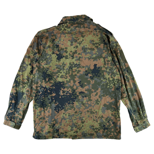 German Army Flecktarn Camouflage Long Sleeve Field Shirt - X Large GrNr 20