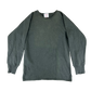 French Army Sweatshirt / Thermal T Shirt Pullover 80s Sage Grey - Medium