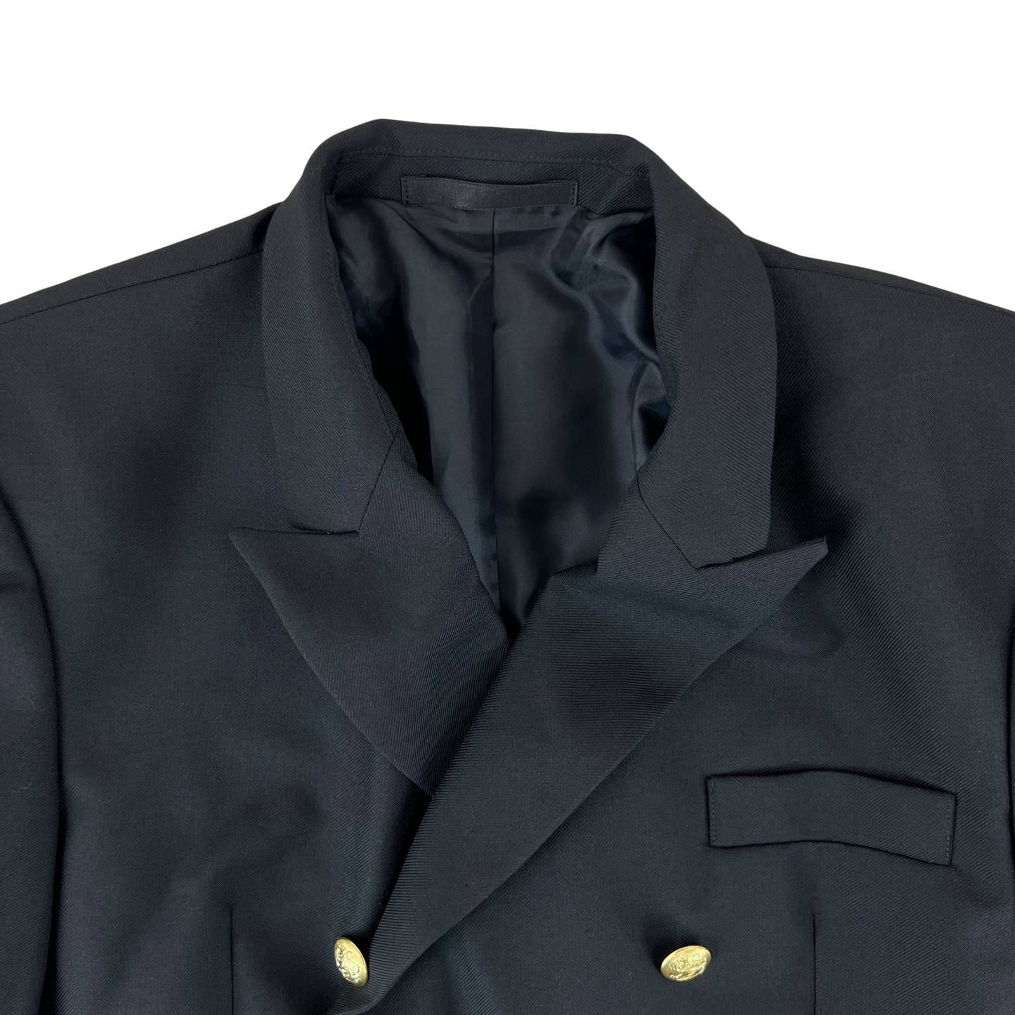 Finnish Navy M83 Black Dress Blazer Jacket - Large