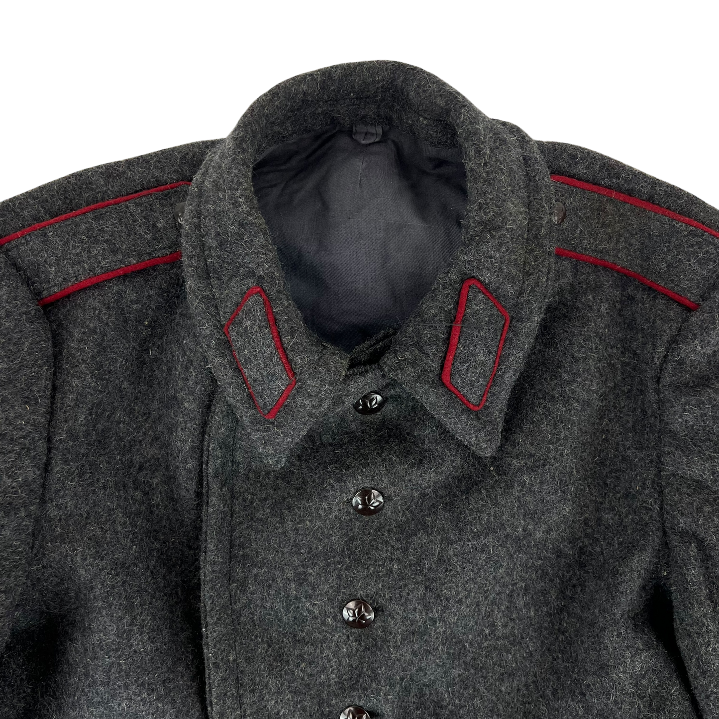 Bulgarian People's Army Grey Wool Greatcoat -