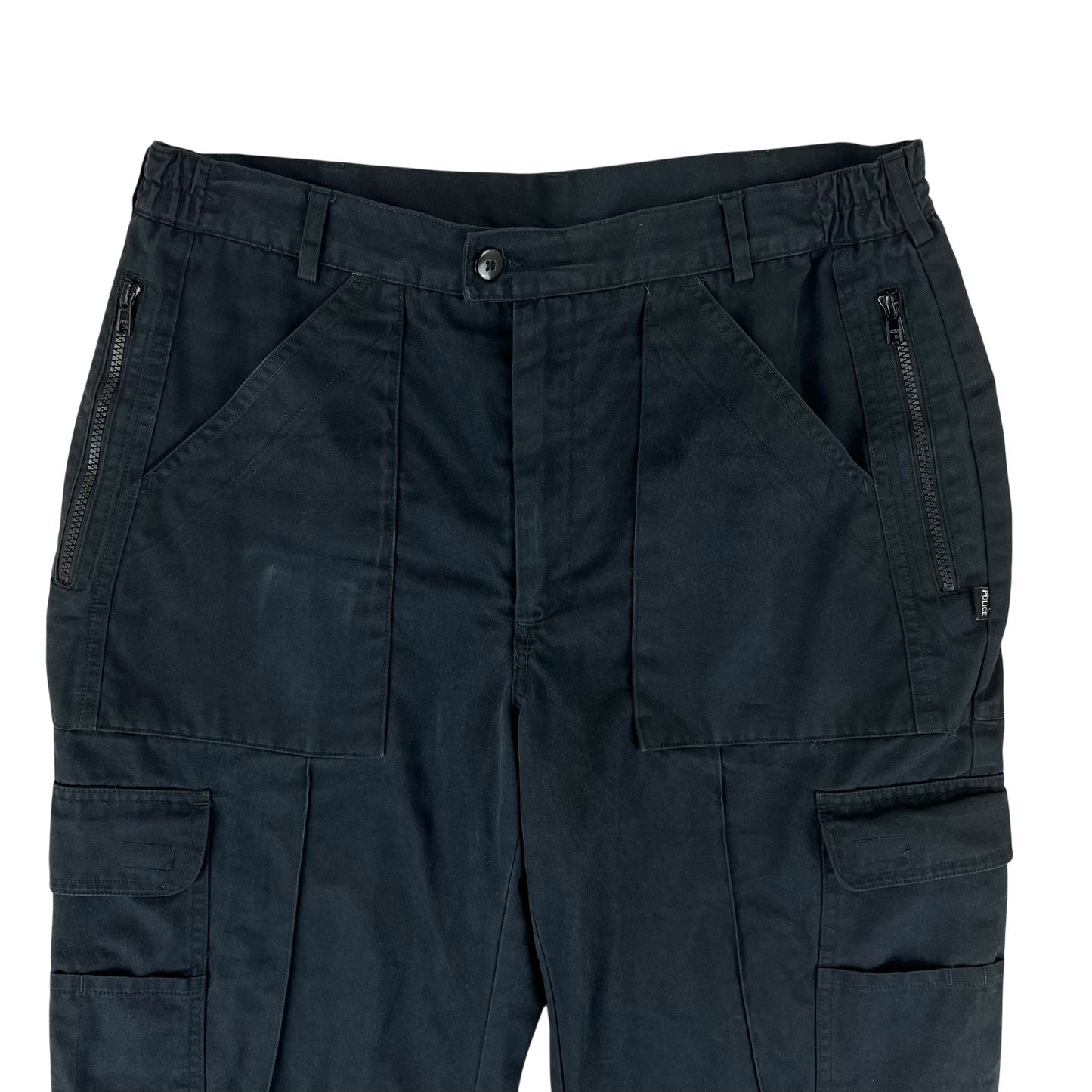 British Police MoD Black Utility Trousers - W36 L30