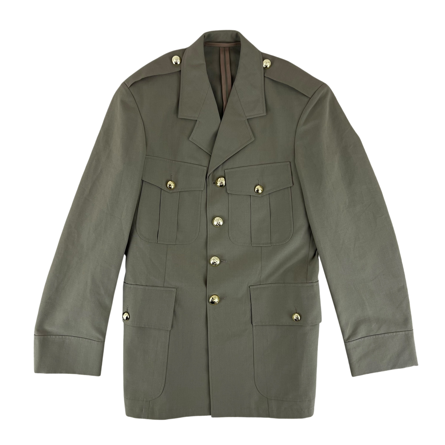 Belgian Army Stone Tropical Dress Jacket - Small