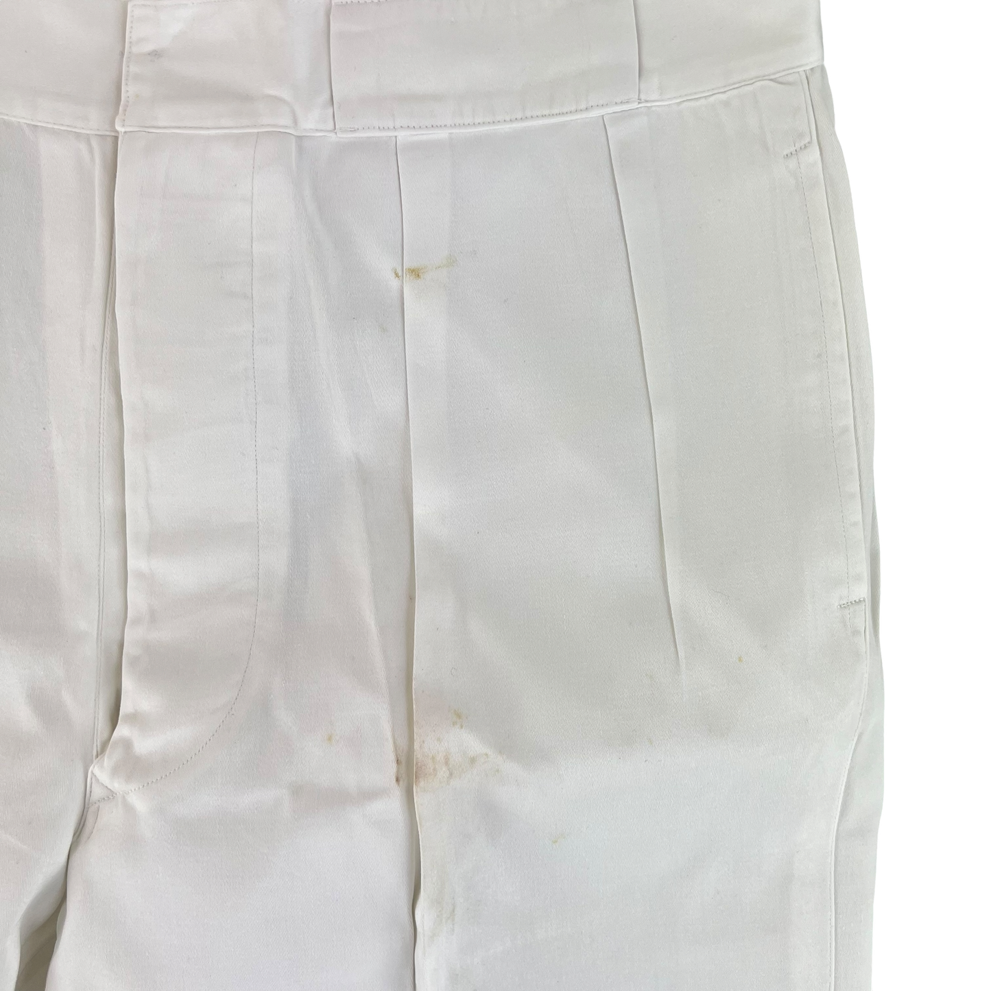 British Merchant Navy 50s Tropical White Trousers - W39 L31