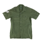 British Army Mens Olive Green Cotton Shirt Short Sleeve - Large C41/43