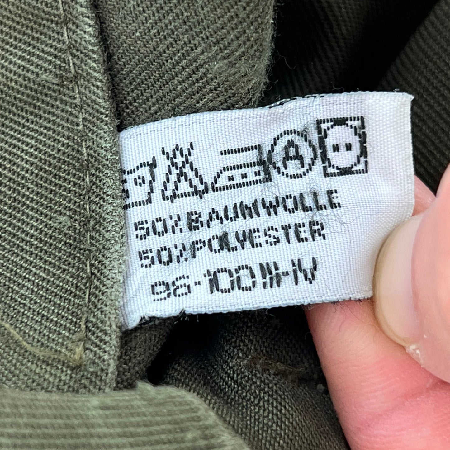 Austrian Army Olive Green Fatigue Trousers - W36 L30