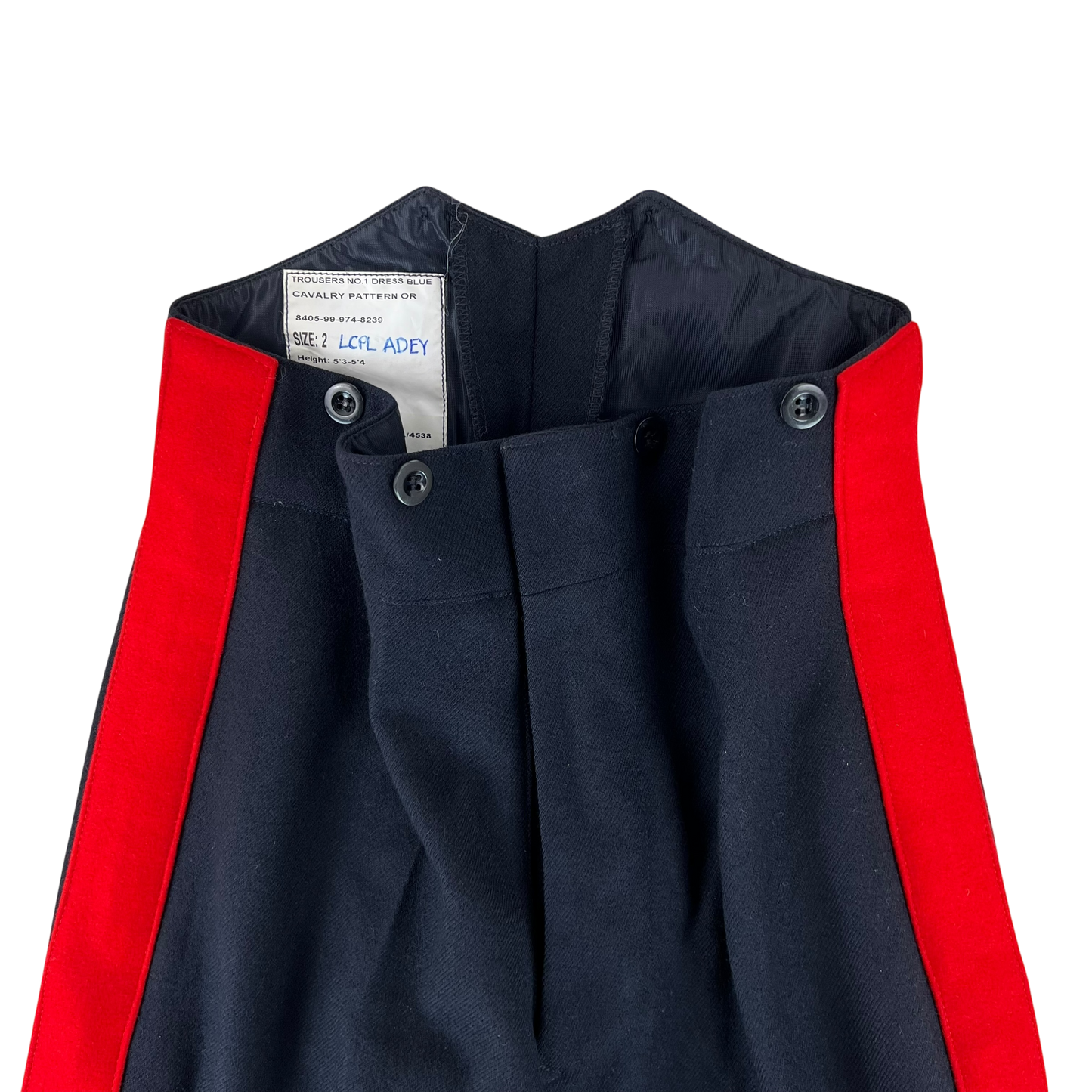 British Army Footguards No 1 Blues Dress Cavalry Trousers - W29 L29