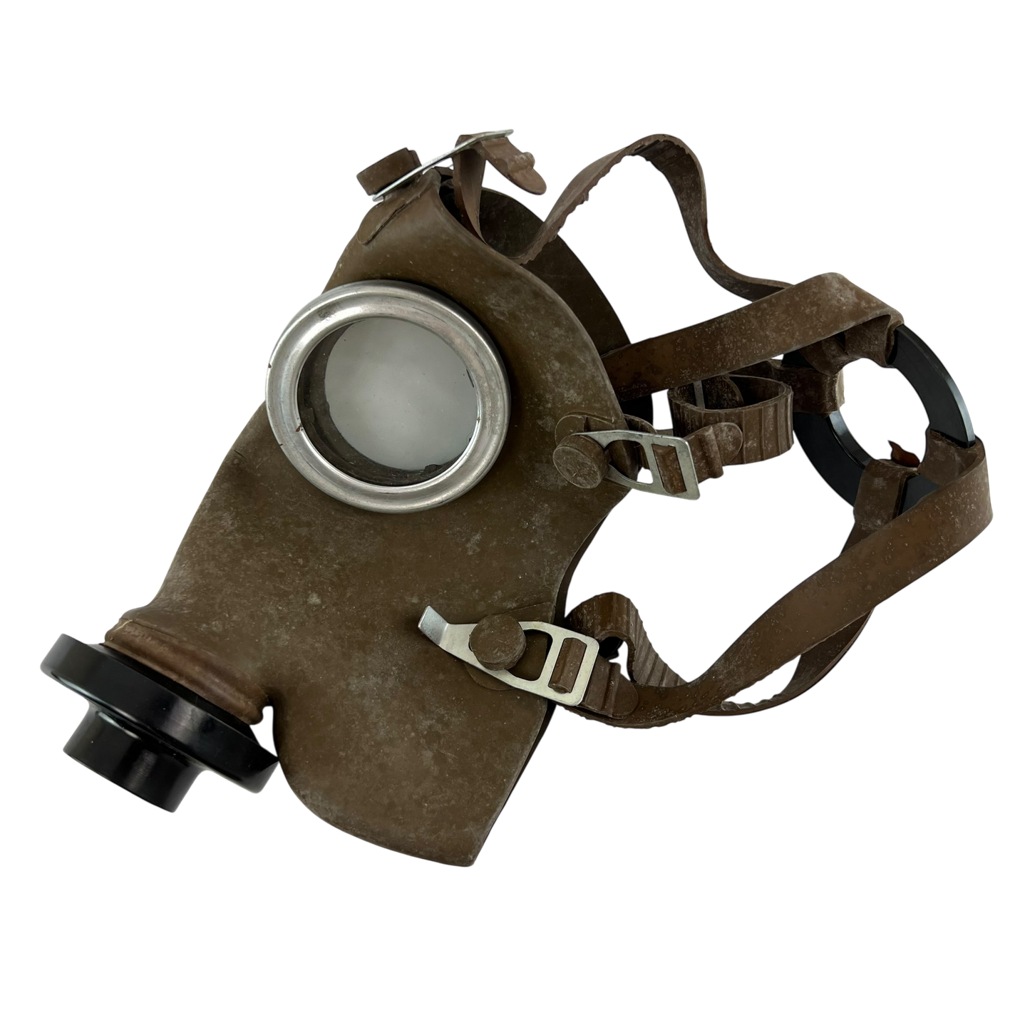 Belgian Army L-702 WW2 Gas Mask Complete Kit
