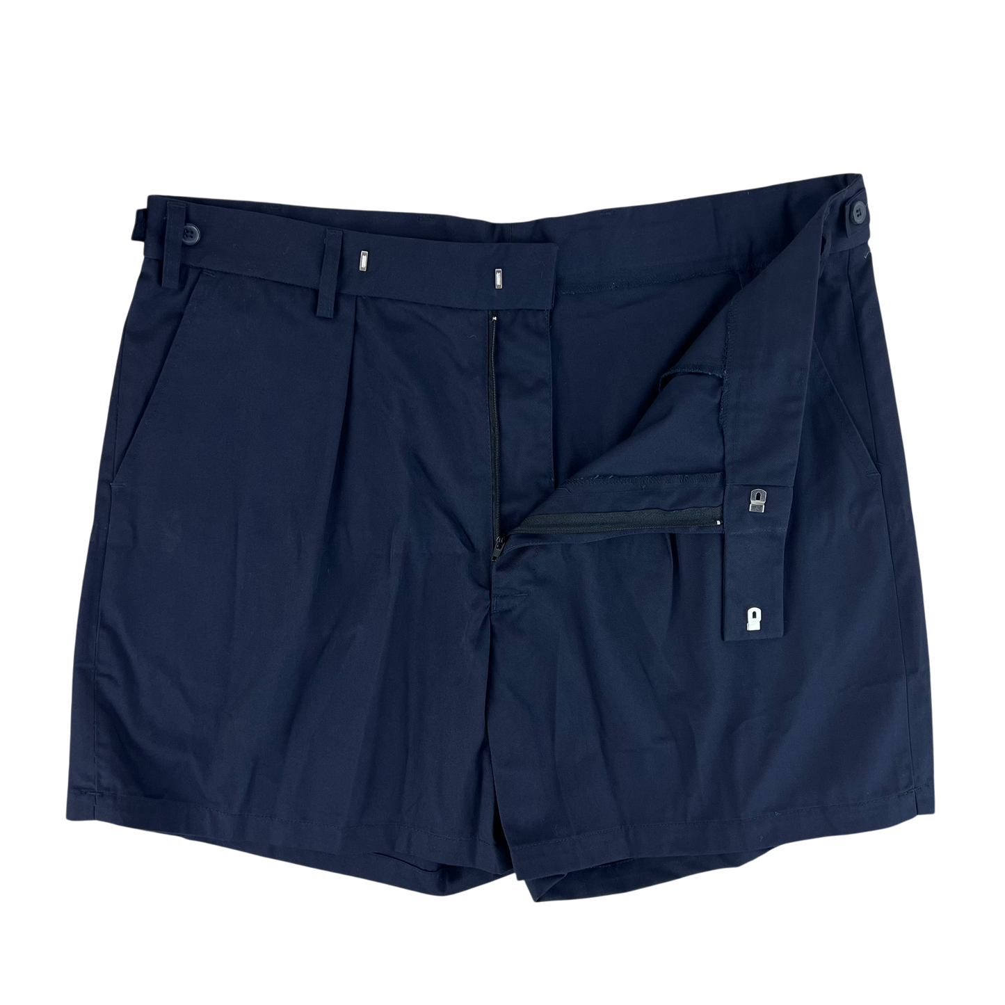British Army / Tri-Services Navy Blue PTI Shorts - W37