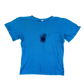 West German Army 70s Blue Training T Shirt - Small