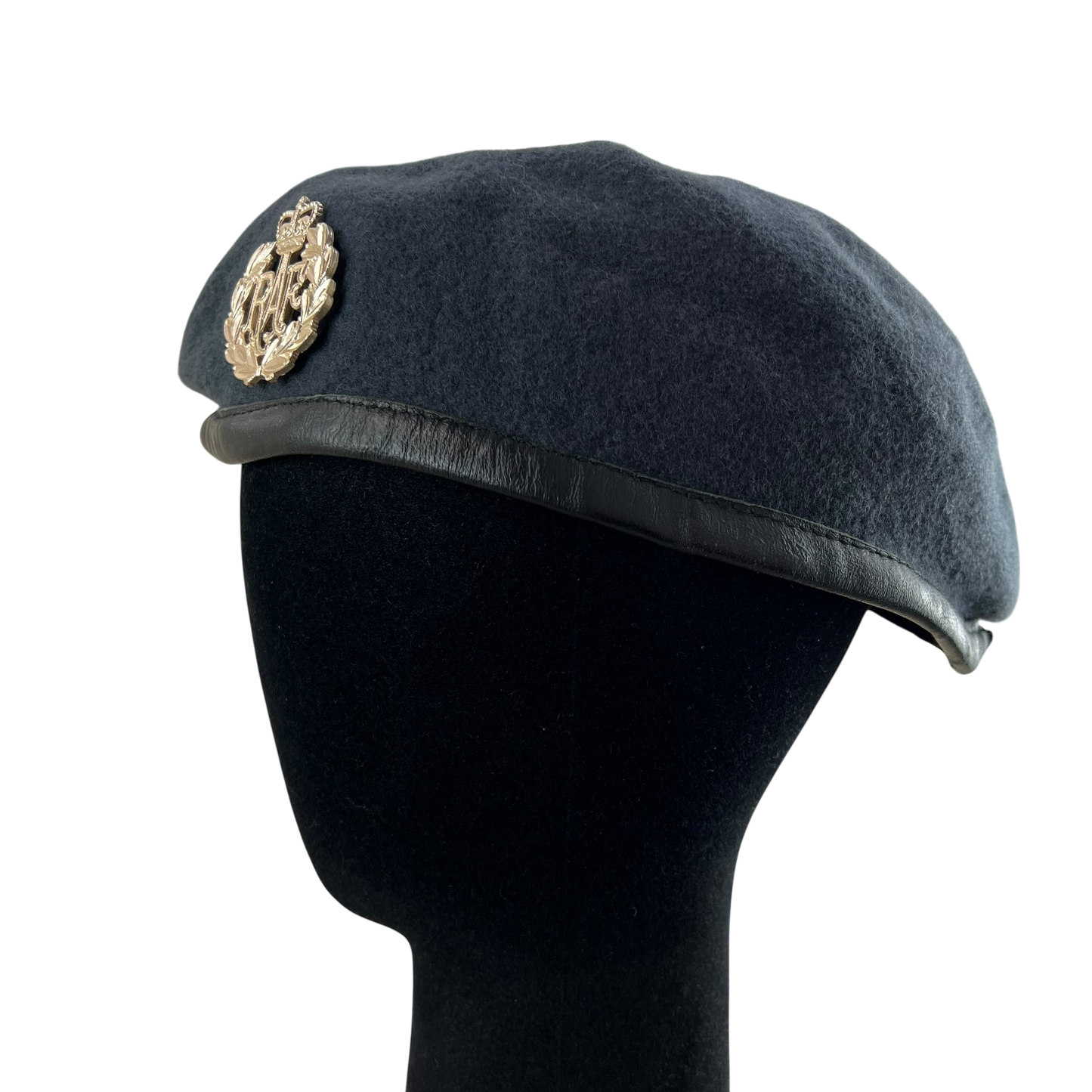 British RAF Beret w/ Badge - Medium 58cm