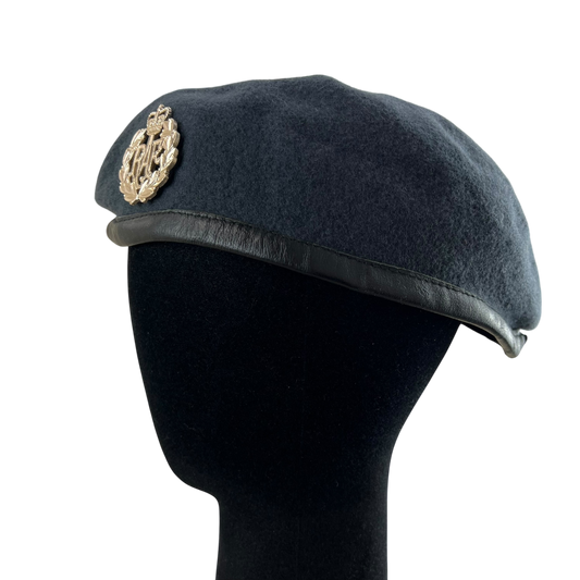 British RAF Beret w/ Badge - Medium 58cm