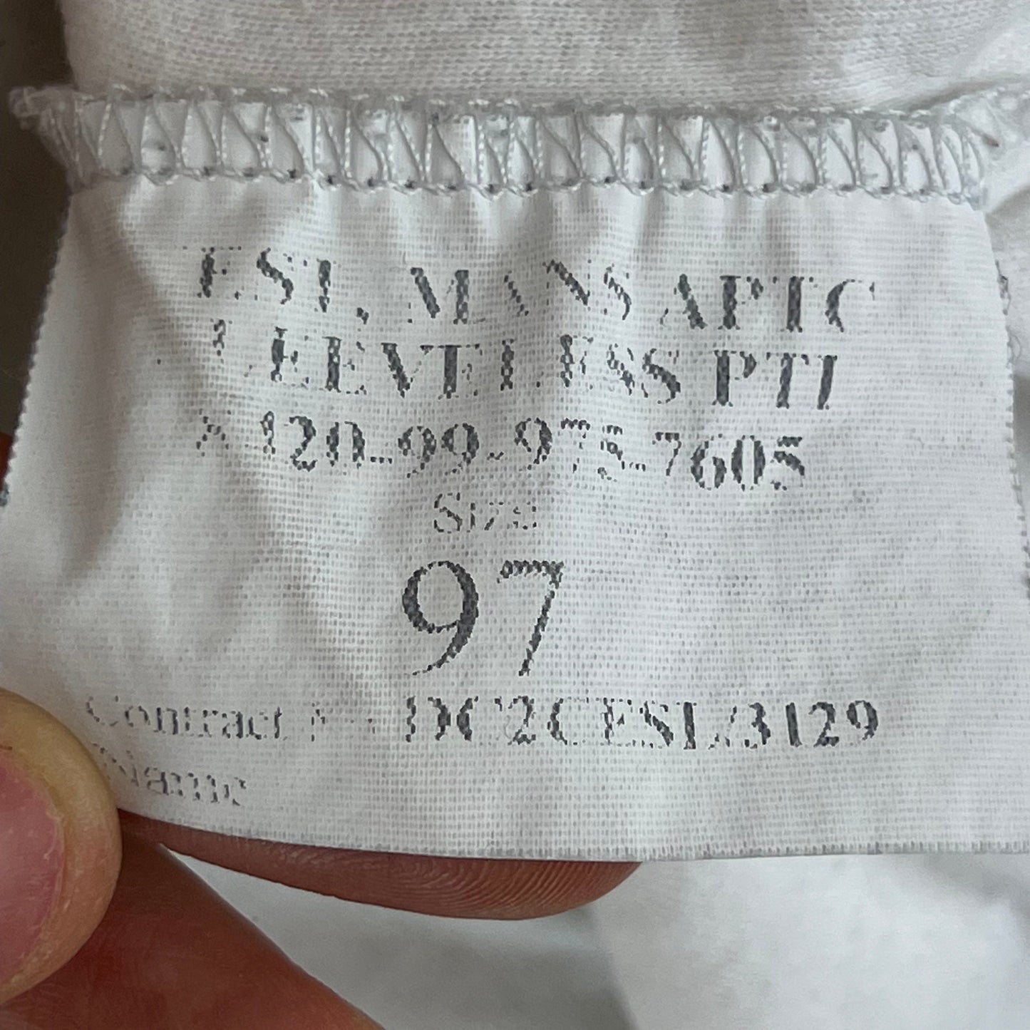 British Army PTI Vest - Medium 97cm