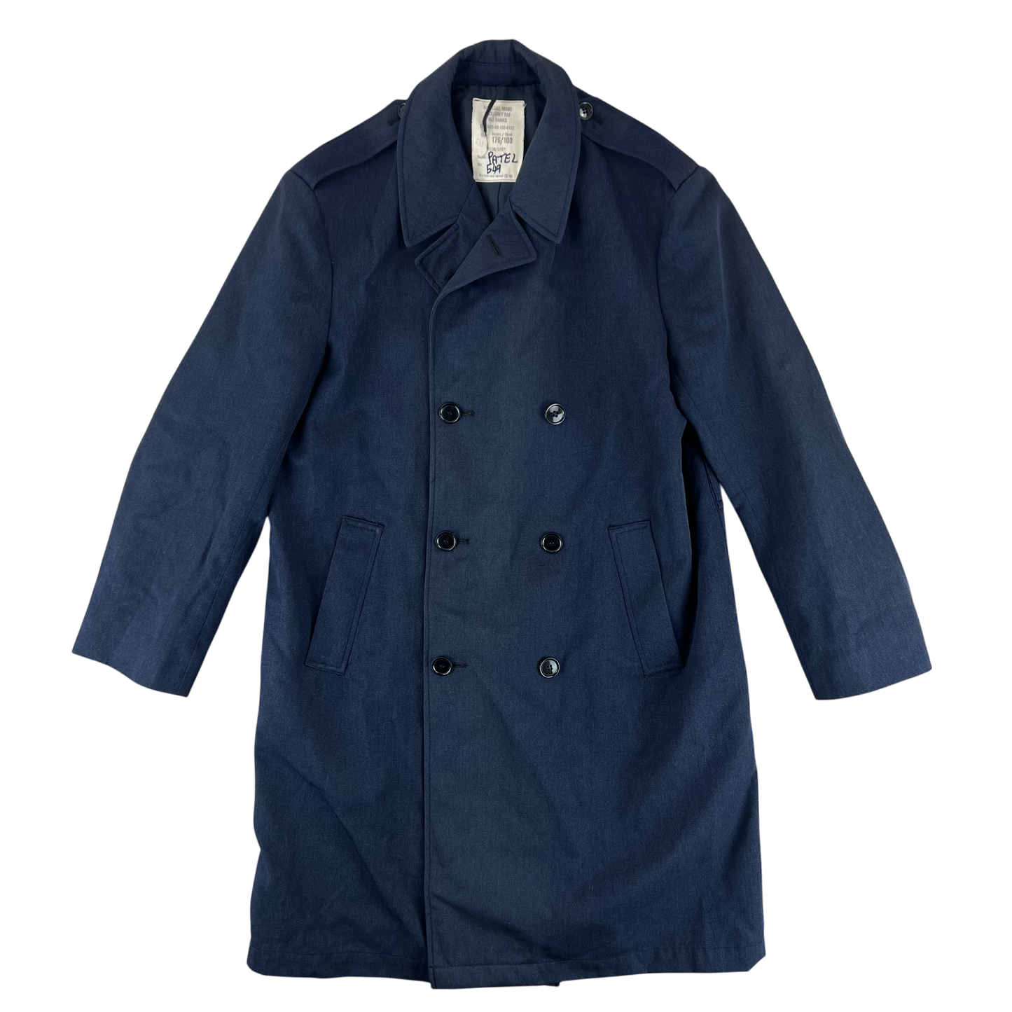 British Royal Air Force Raincoat Trench Coat - Medium 176/100