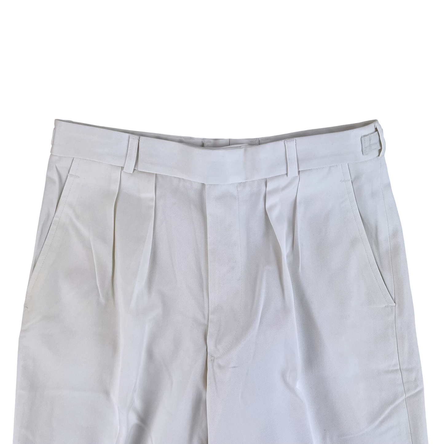 British Royal Navy Officers & Class I White Dress Trousers - All Sizes