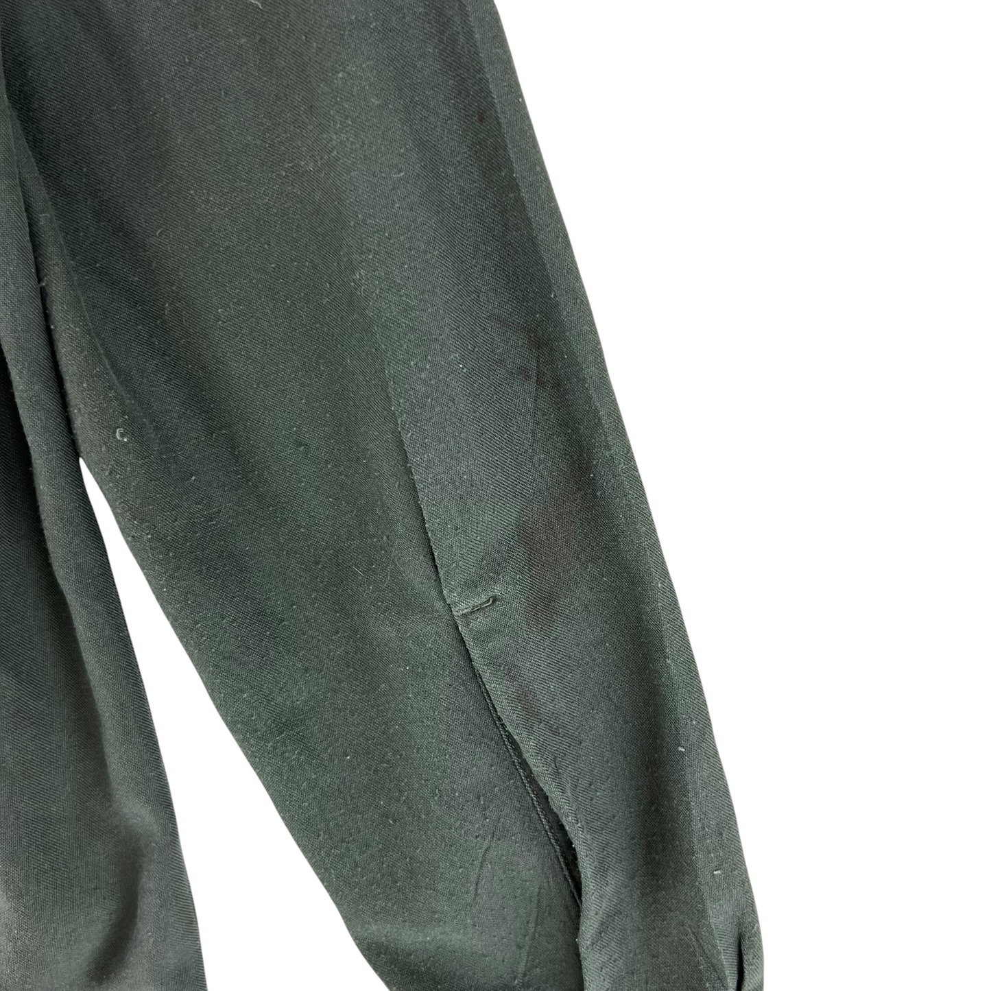 German Army Olive Green Long Sleeve Field Shirt - Medium