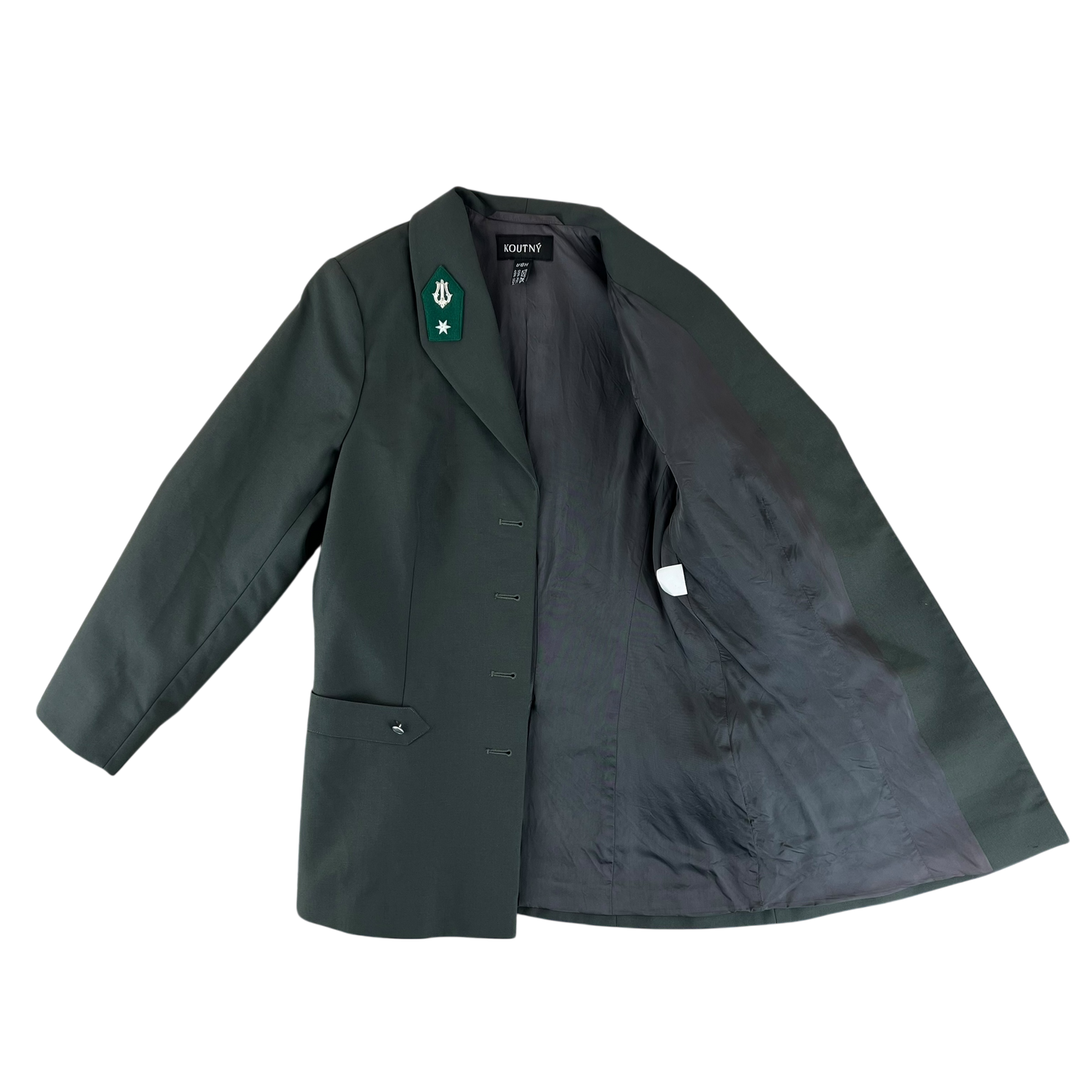 Austrian Army Women's Grey Dress Jacket - Small