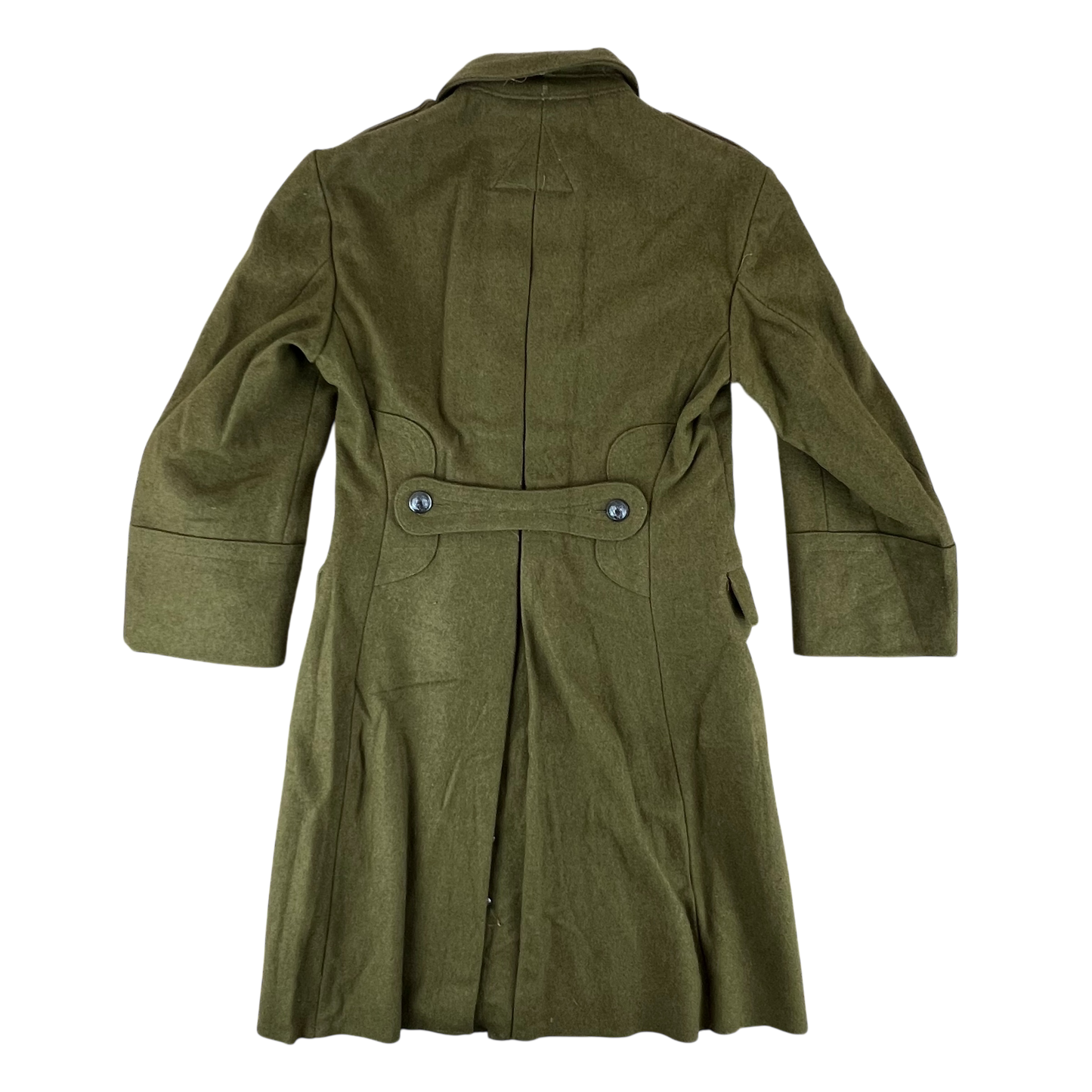 Romanian People's Army Khaki Wool Greatcoat - Medium