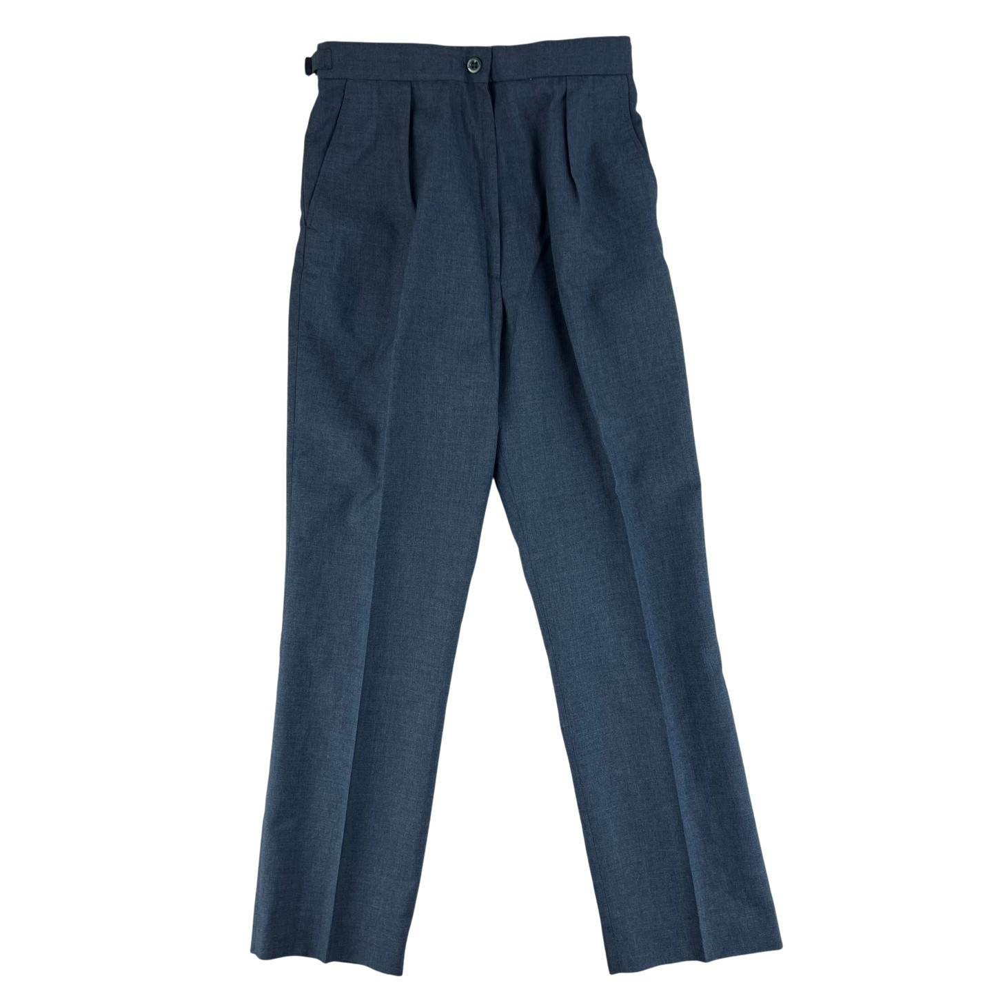 British RAF Women's 72 Pattern Lightweight Blue-Grey Dress Trousers - W30 L31