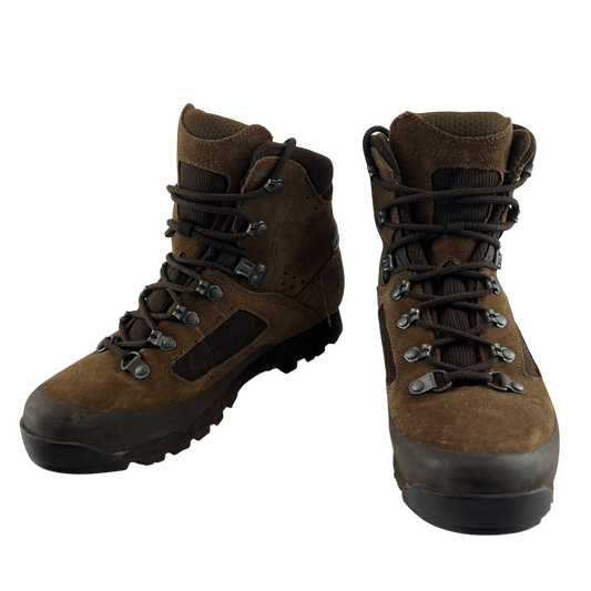 British Army Iturri Brown Combat Boots - Size 7M