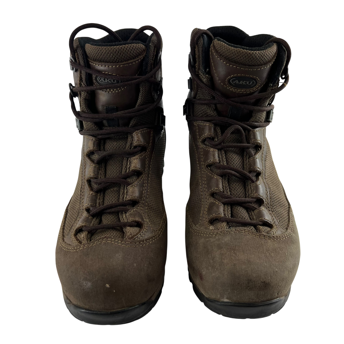British Army AKU Brown Combat Boots - Size 5M