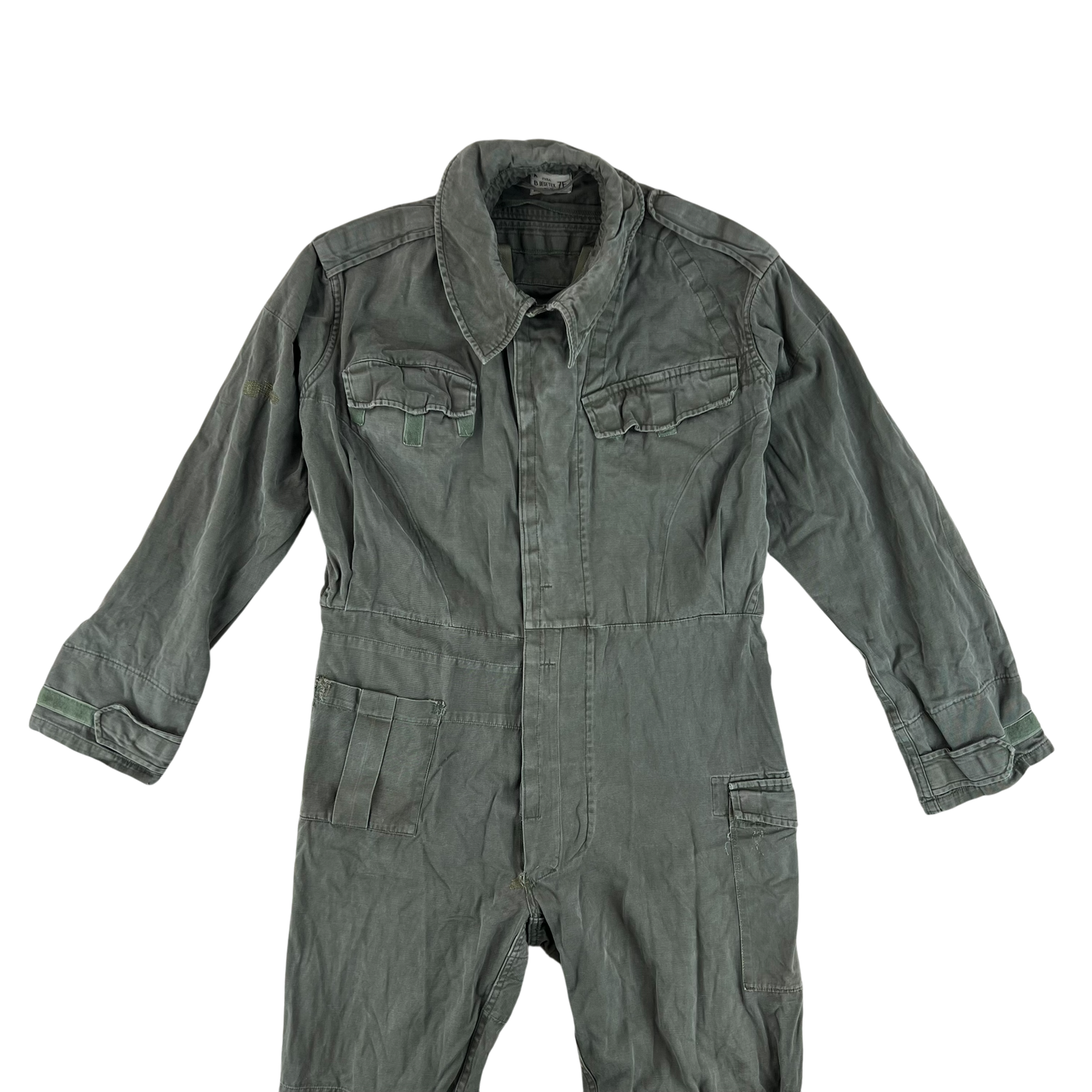 Belgian Air Force M64 Olive Green Flight Suit - X Large