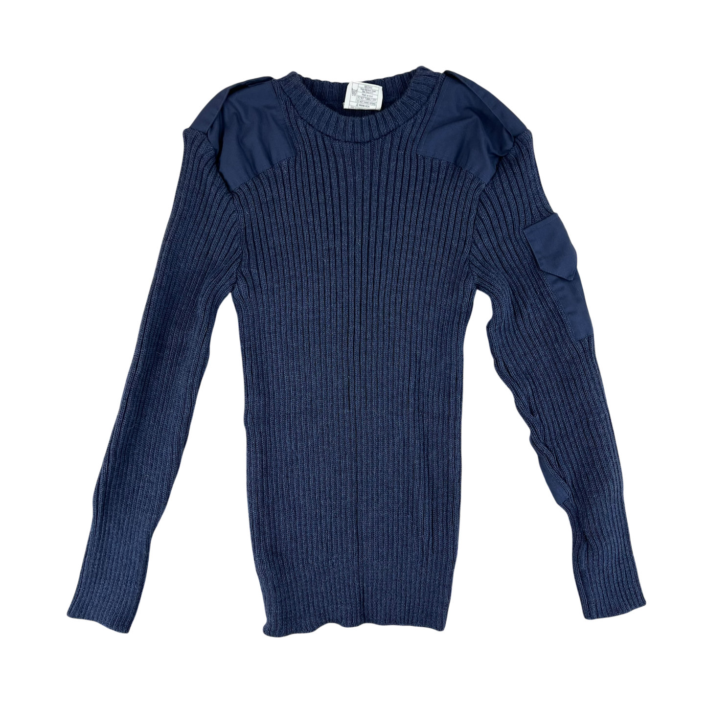 British RAF Wool V Neck Pullover Jersey Jumper - Medium