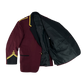 British Army Musician's Burgundy Performance Jacket - Large