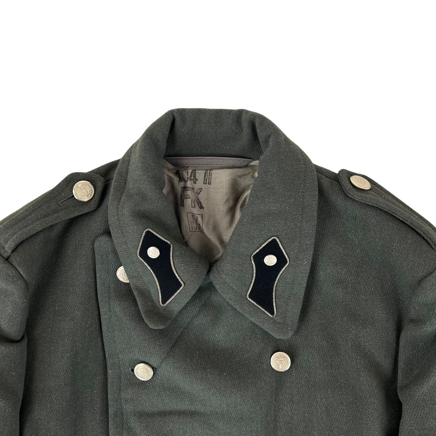 Austrian Army Officer's Greatcoat Field Grey - Large 104II