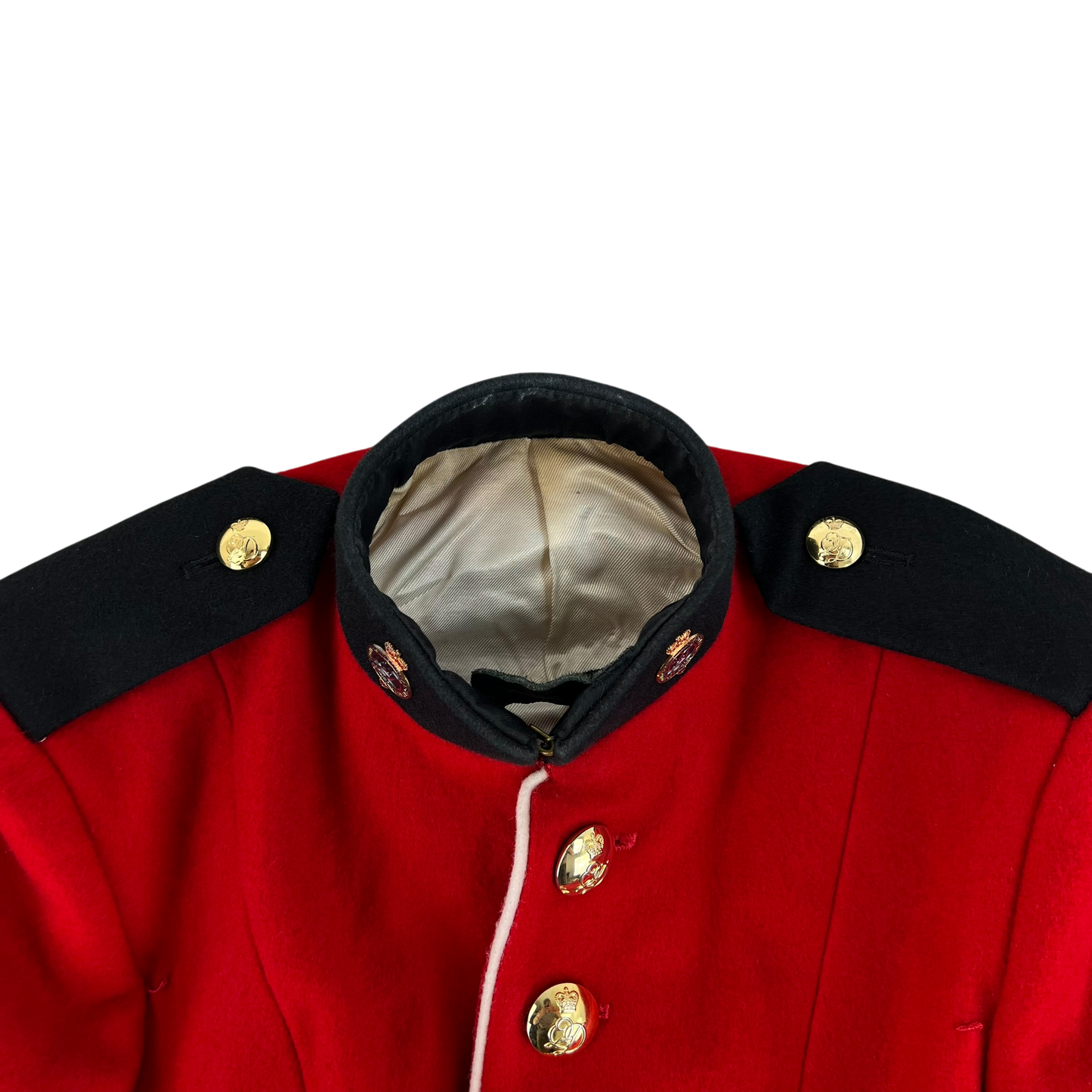 British Army Red Tunic Jacket - Queen's Division Minden Band - Small