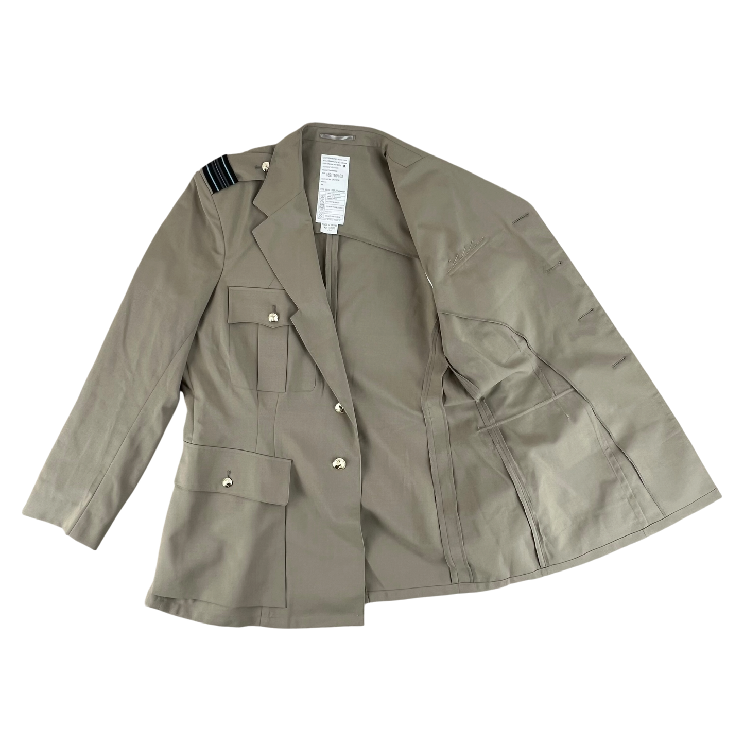 British RAF No. 6 Tropical Dress Jacket w/ Belt - X Large 182/116