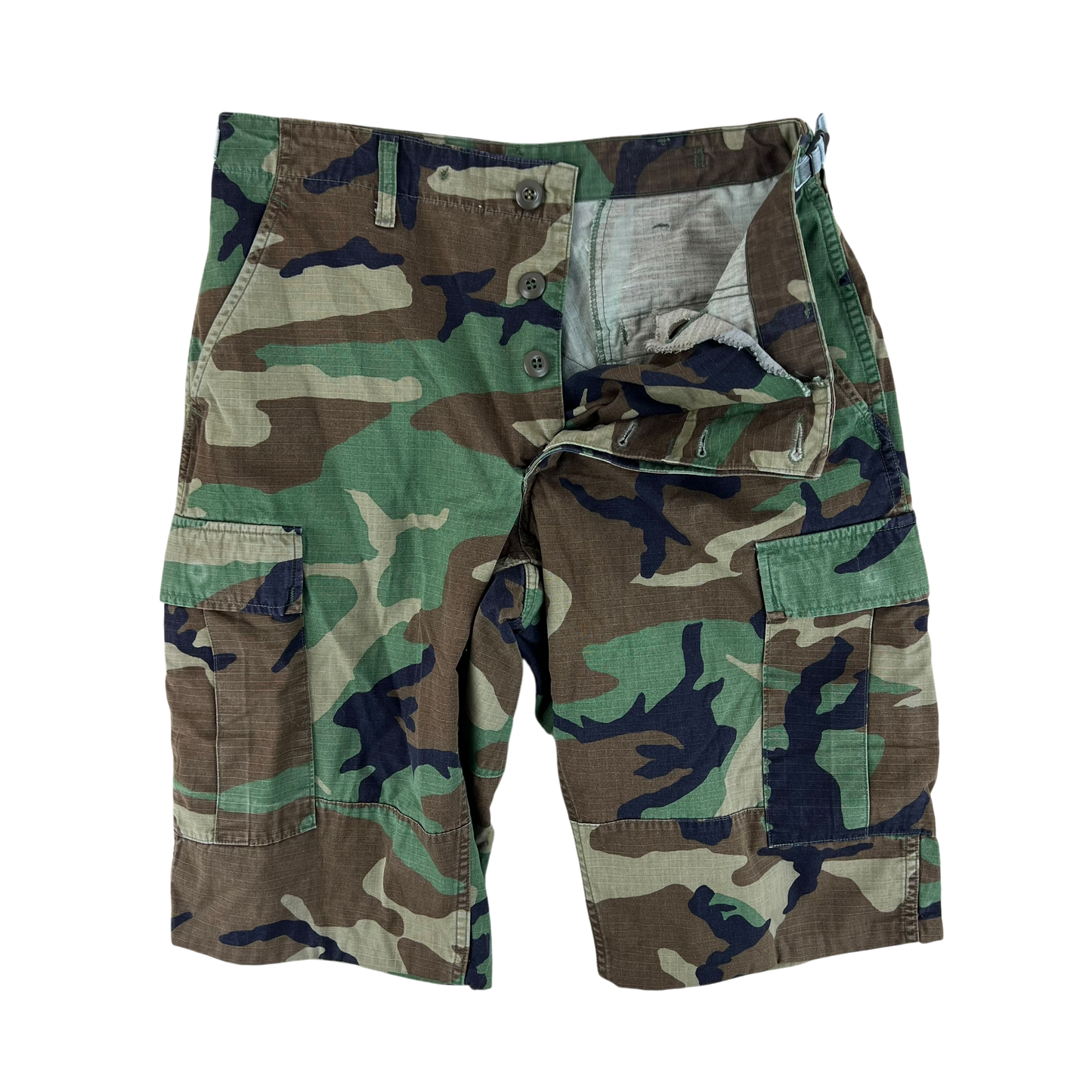 US Army M81 Woodland Camouflage Shorts - W32