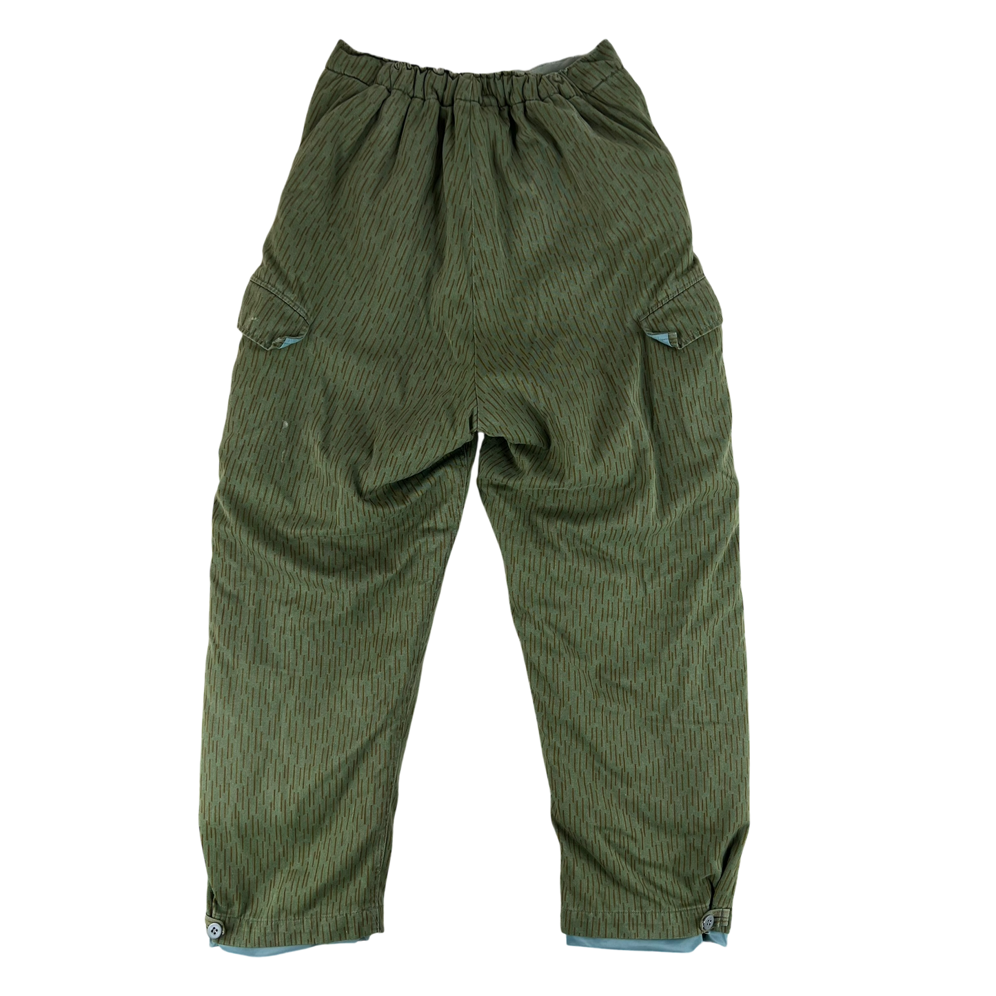 East German Army Strichmuster Camouflage Thermal Trousers - W34 L27
