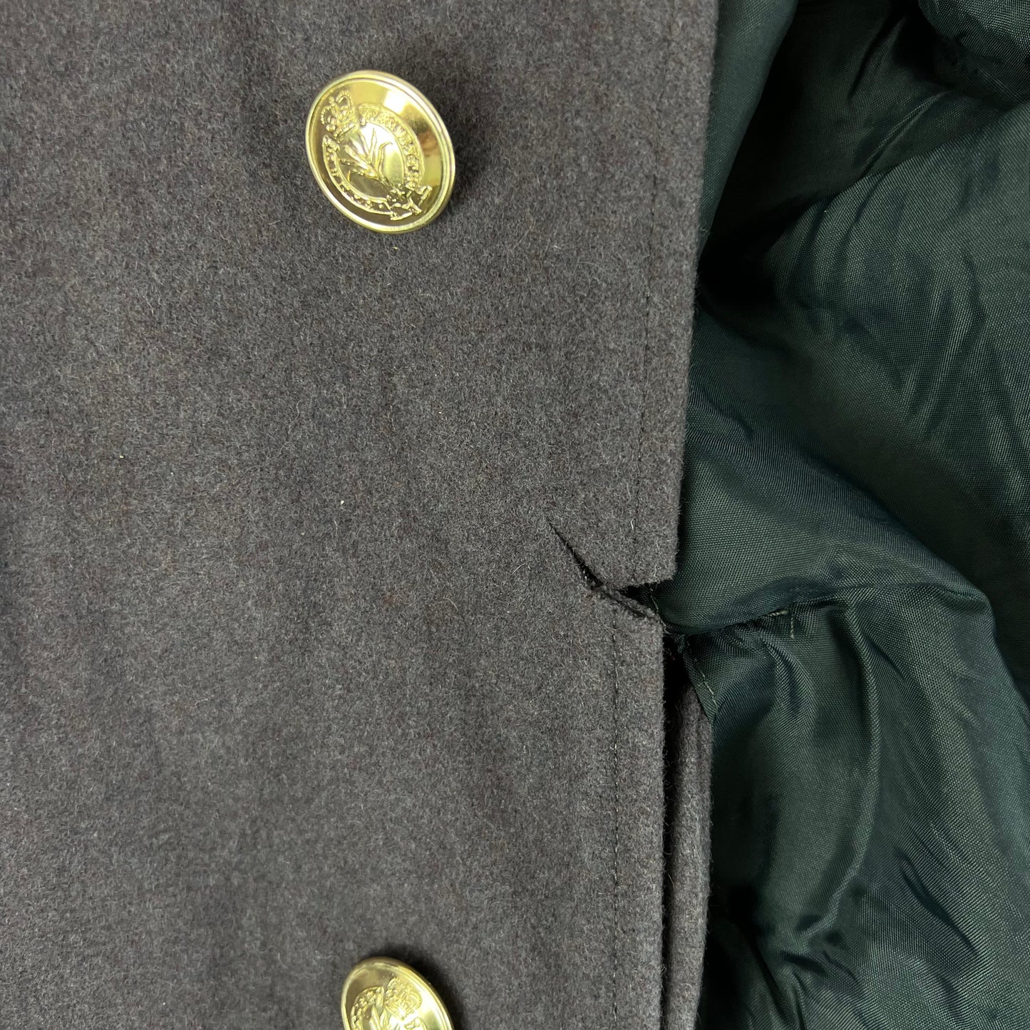 British Army Footguards Wool Greatcoat - Welsh Guards - Large