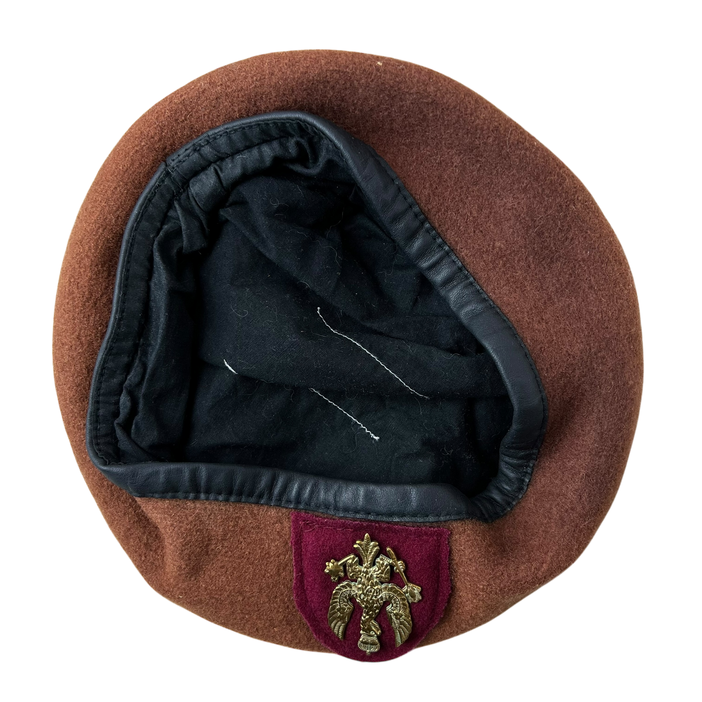 British Army Beret w/ Badge - King's Royal Hussars - Small / Medium
