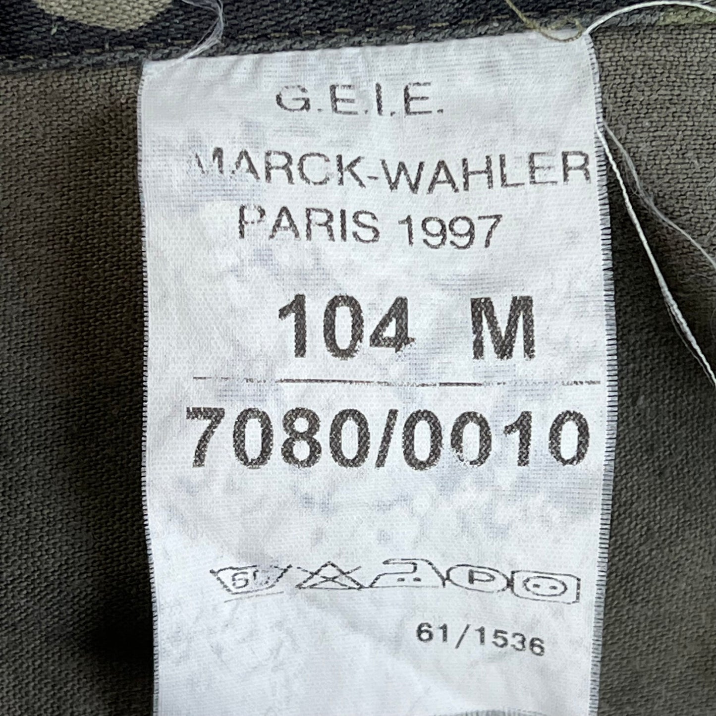 French Army CCE Camo F2 Jacket - Medium