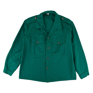Austrian Army Green Long Sleeve Field Shirt - Large 112-116 III/IV