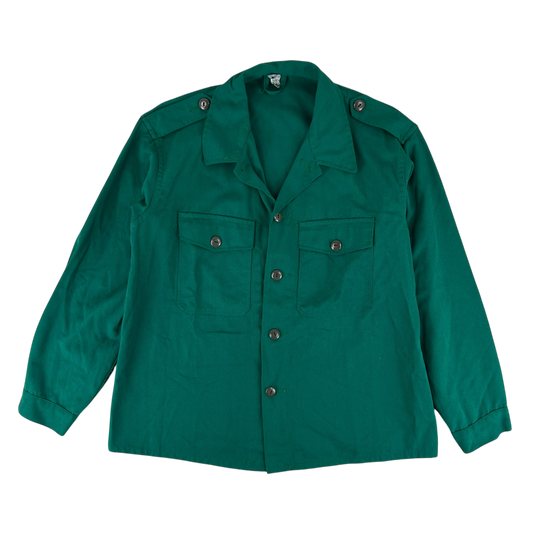 Austrian Army Green Long Sleeve Field Shirt - Large 112-116 III/IV