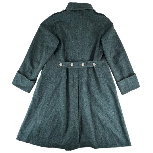 Swiss Army WW2 Wool Greatcoat - Large